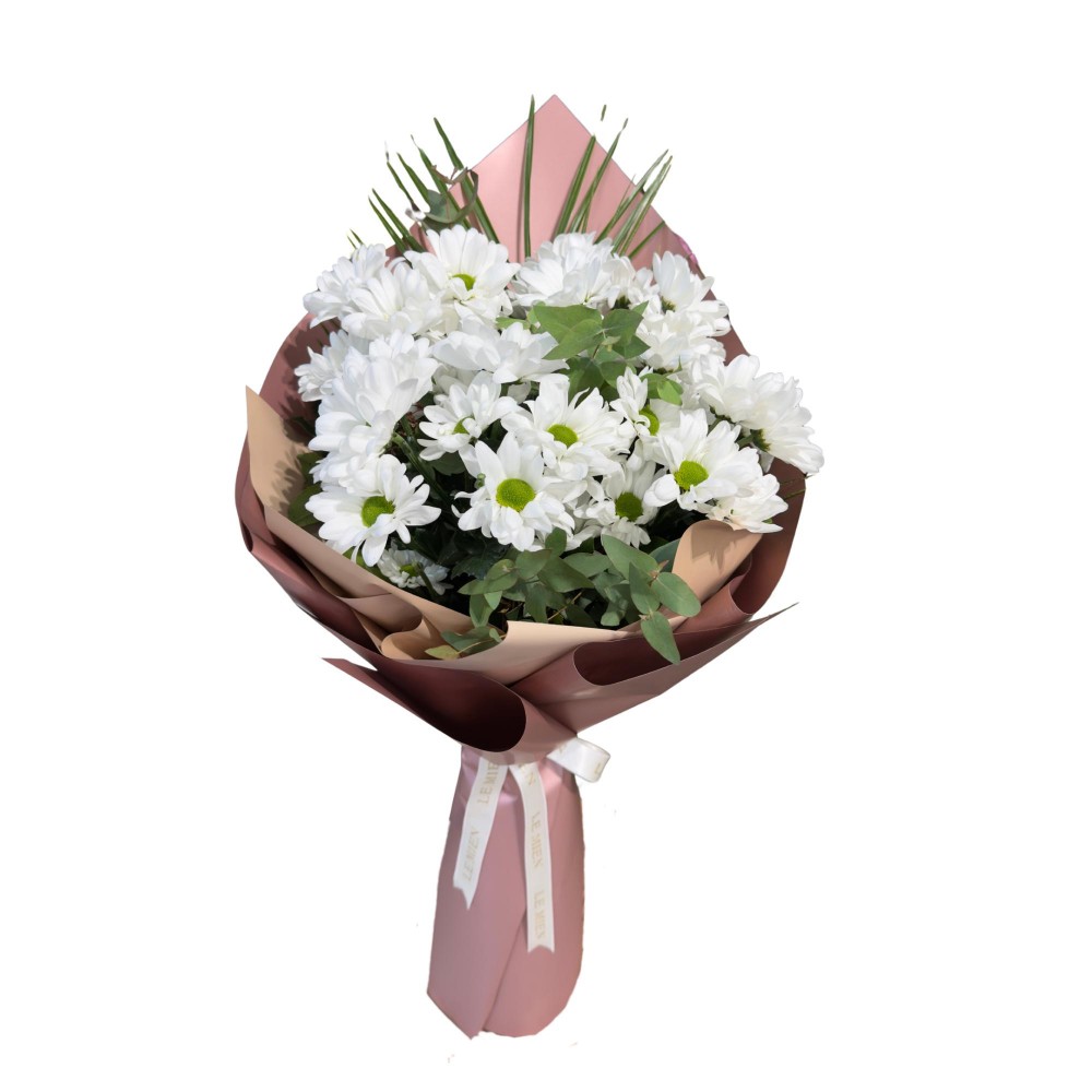 Beyaz Papatya Buketi